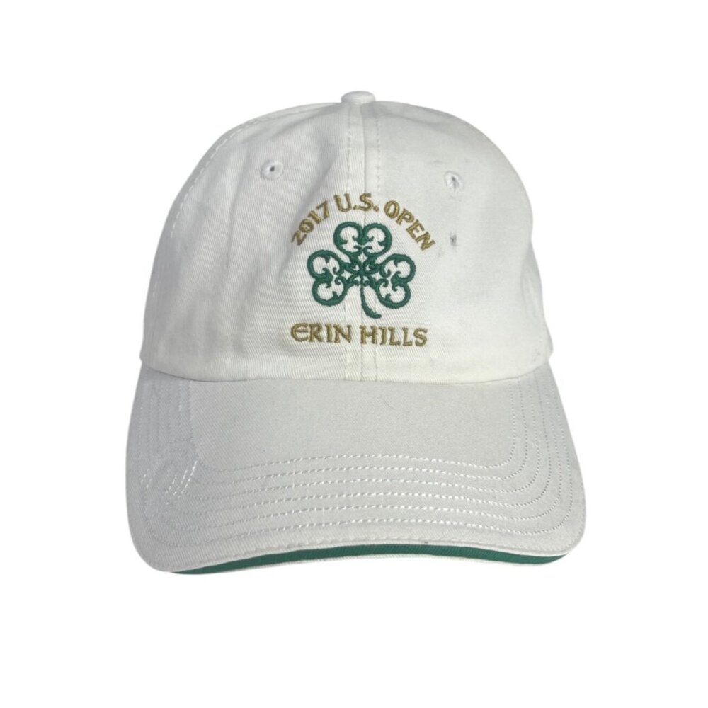 2017 U.S. Open Erin Hills Baseball Hat White Adjustable USGA Member Logo